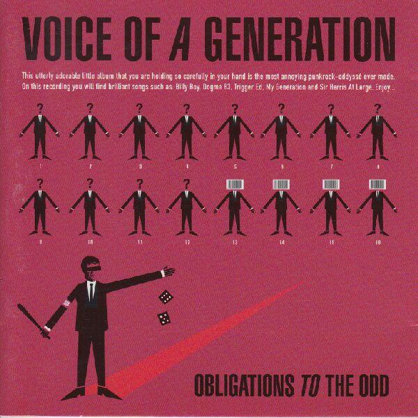 

CD VOICE OF A GENERATION Obligations To The Odd JABSCO022 Sidekicks Recor 1999 Europe Rock Used