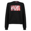 Diesel Womens/Ladies Block Logo Sweatshirt