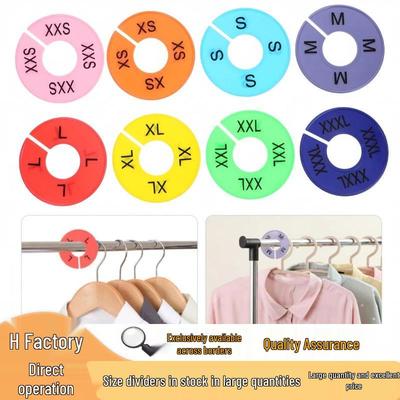 Colorful Clothing Size Divider Rings – Hot Selling Apparel Organizers