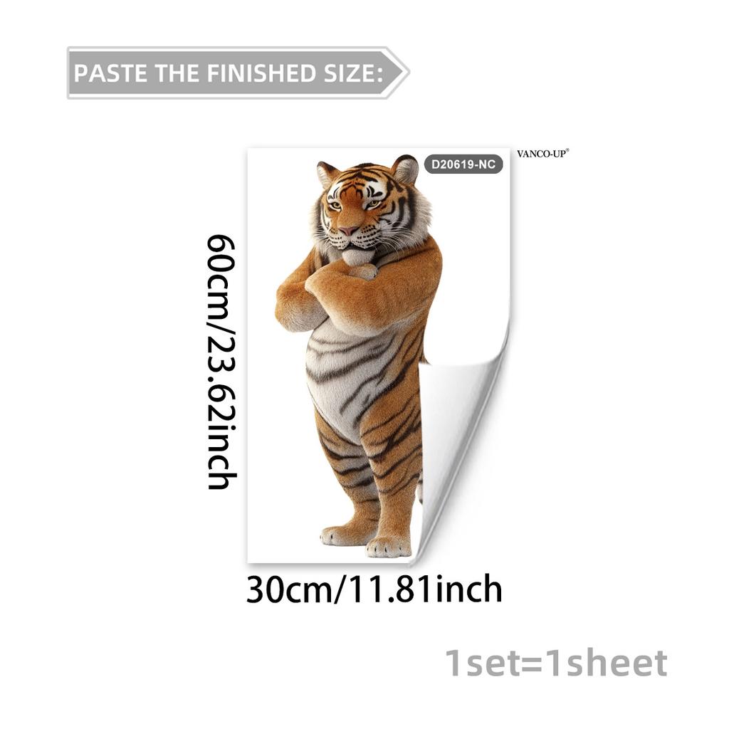 Creative Cartoon Animal Butterfly Static Window Stickers, No Glue Removable Glass Decals for Home Decor