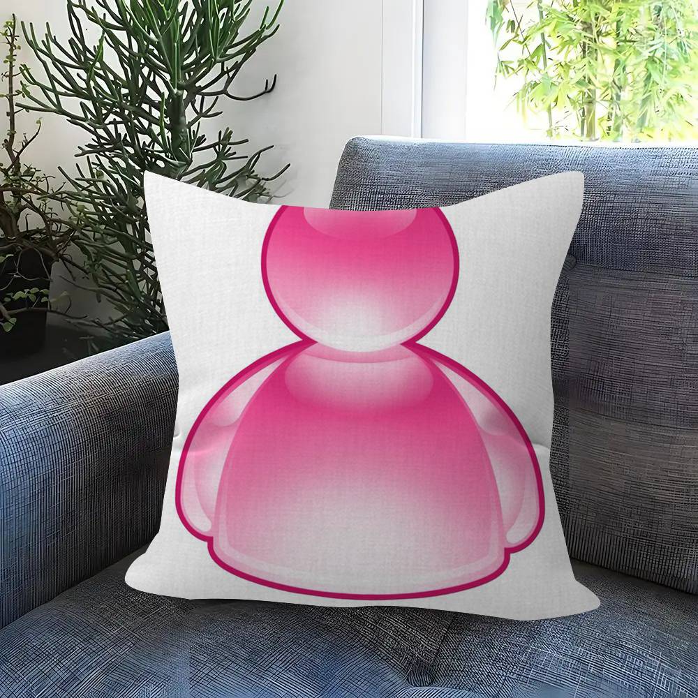Beauty pink  Personalized picture text home decorative pillows Household Gifts 45x45cm