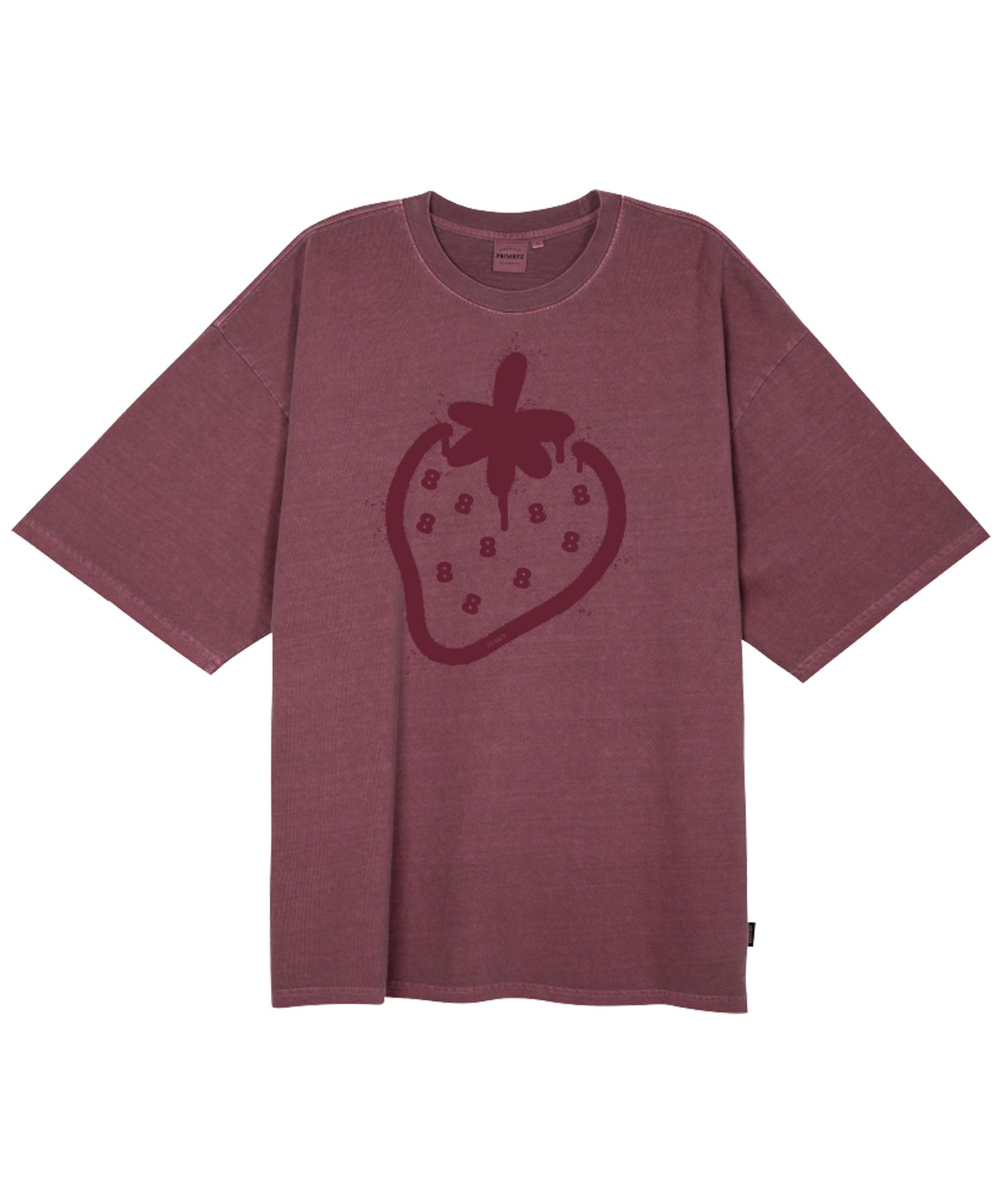 Prime Eight 8Erry Oversized Pigment Short Sleeve T-Shirt 4 Colors Ghost Beige/1