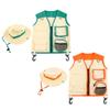 Kids Explorer Costume Kit Outdoor Adventure Cosplay Costumes for Girls and Boys Toddlers