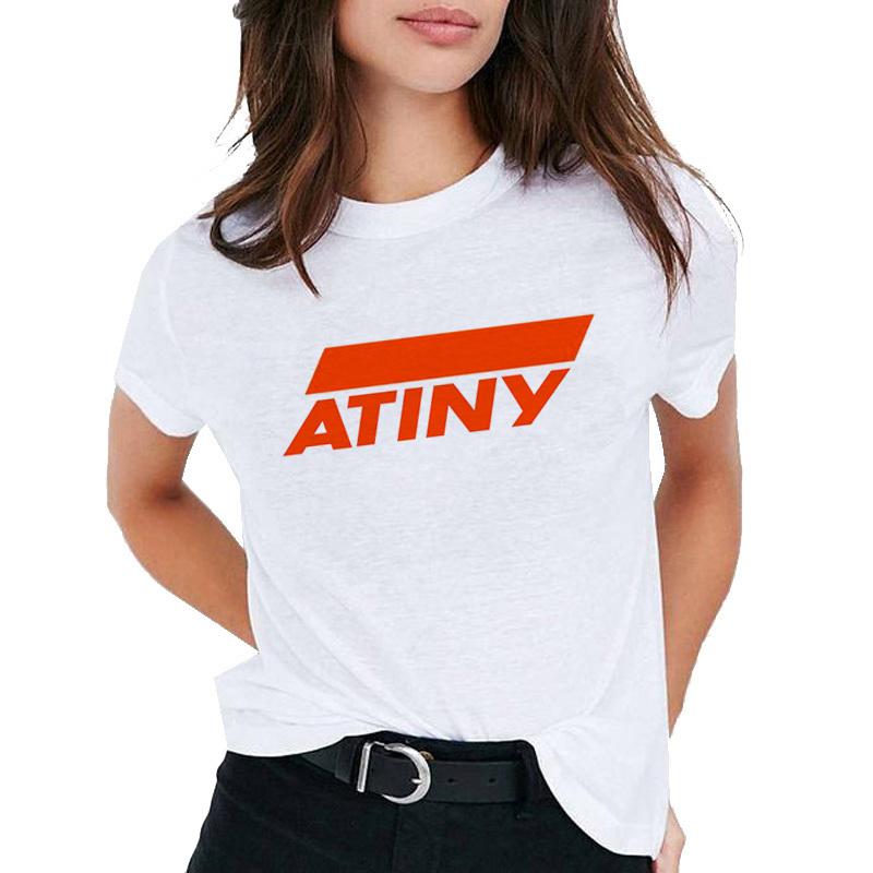 Ateez Top T Shirt Women Female Kawaii Hip Hop S Ulzzang Tshirt Casual Tshirt Tee Shirts Clothes Harajuku Korean Streetwear