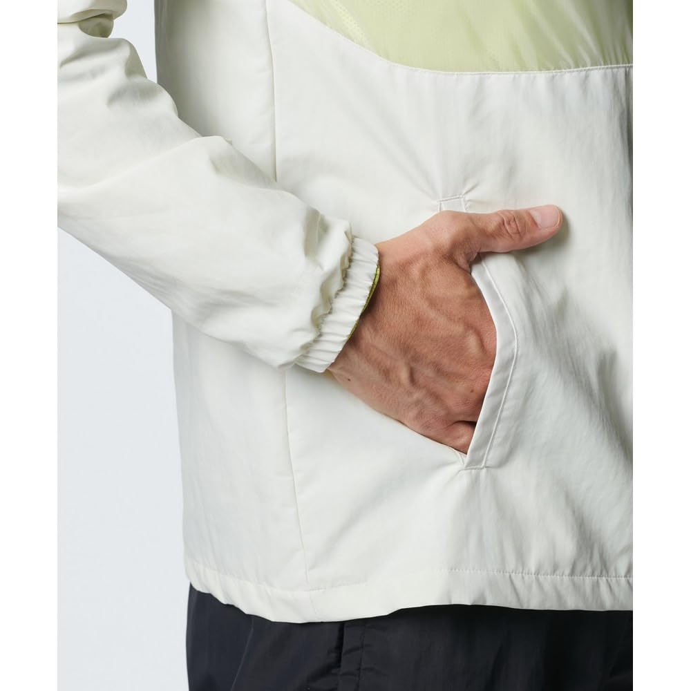 UA MESH LINED WOVEN JACKET White LG [Under Armour]