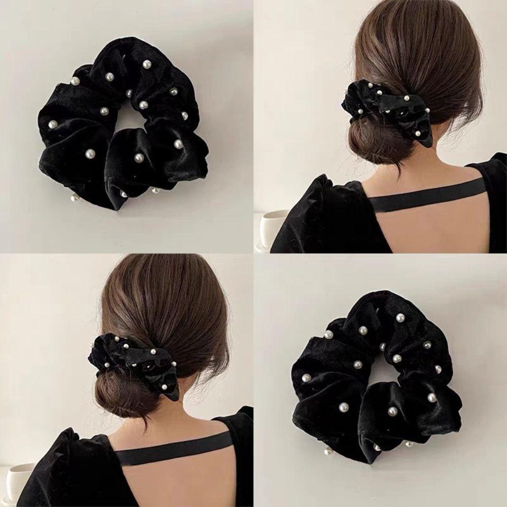 Velvet Hair Bands Large Size Hair Accessories Fashion Large Intestine Hair Bands  Daily Use