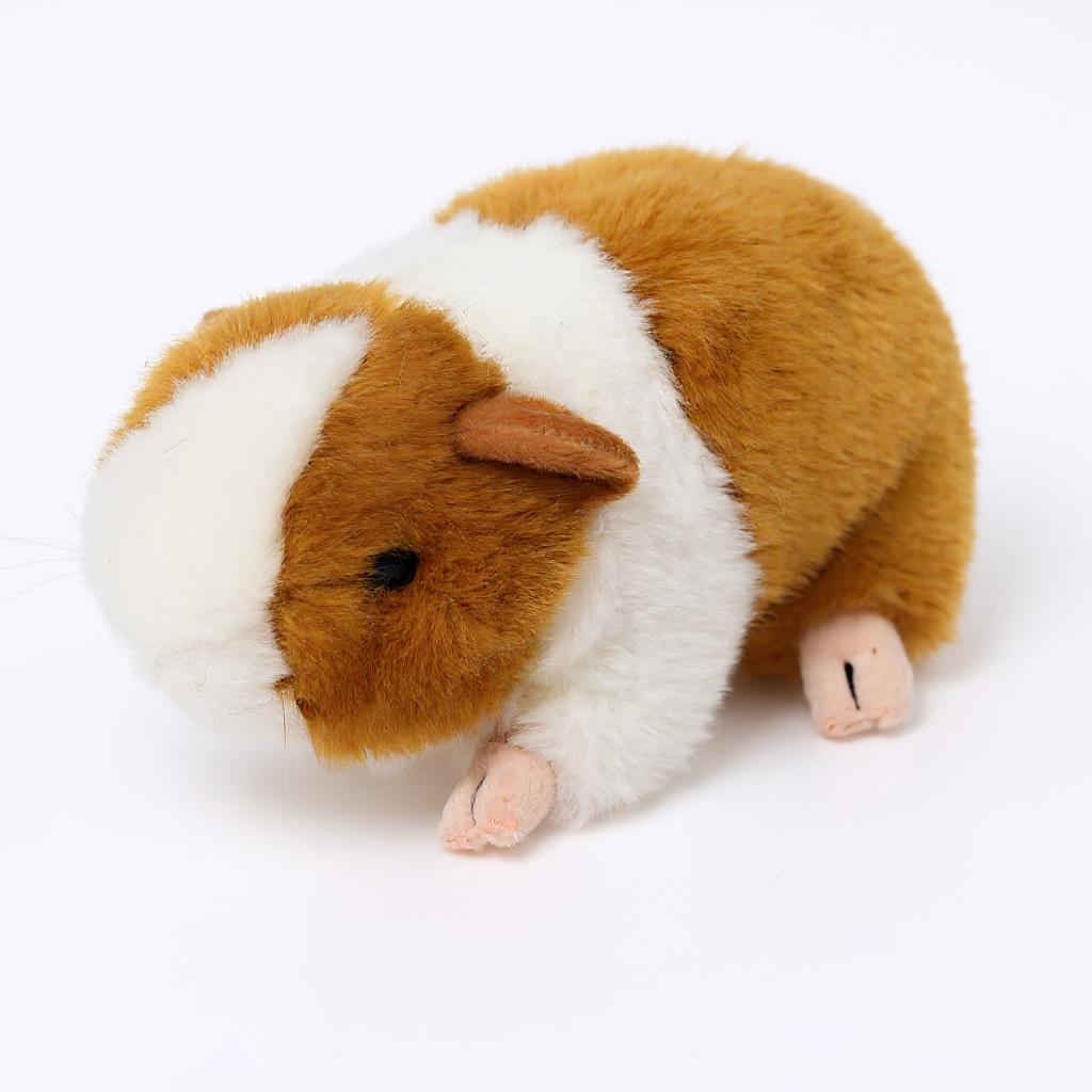 Realistic Guinea Pig Plush Toy - Children's Gift Stuffed Animal Soft and Safe for Birthdays