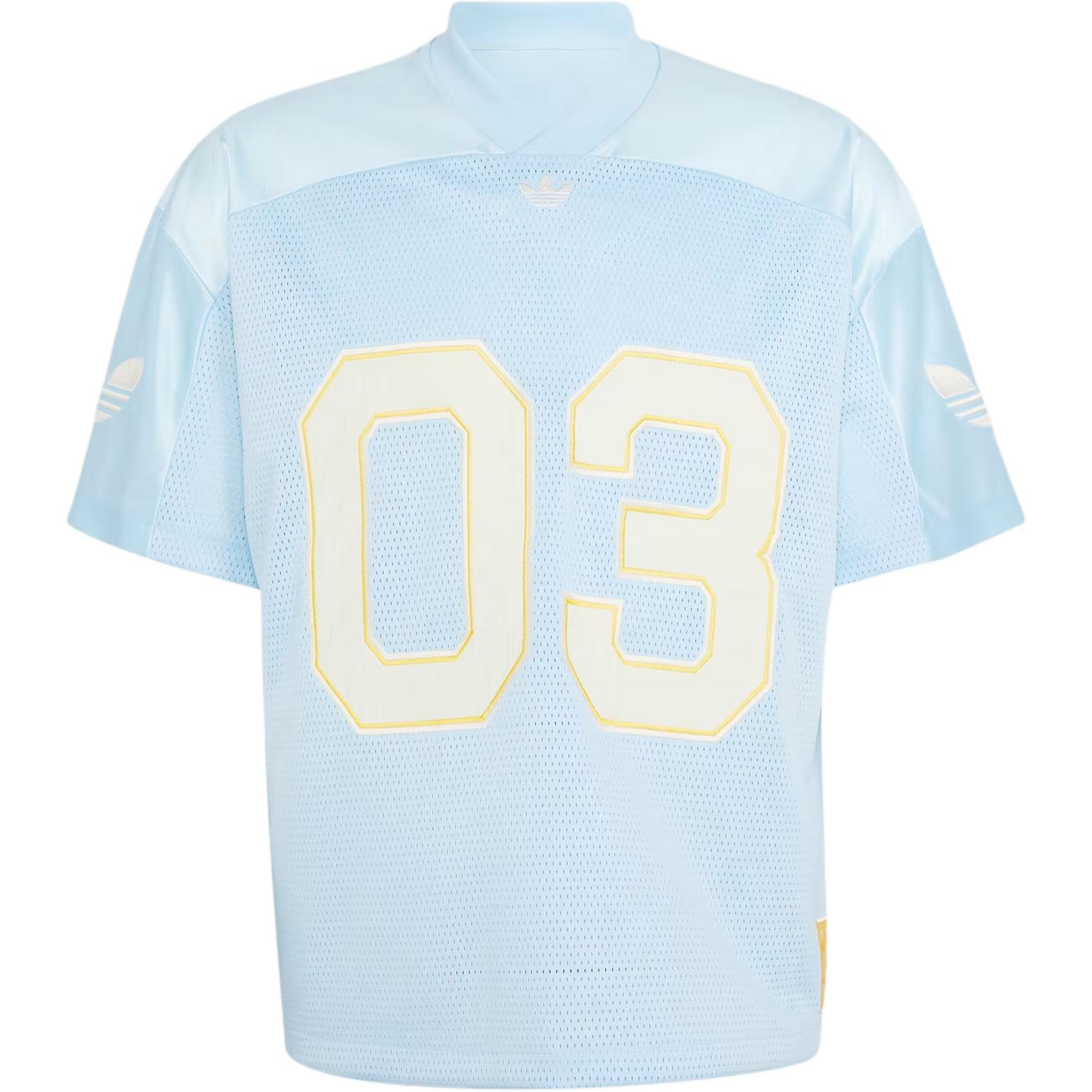 Adidas Originals Fb 03 V-Neck Pullover Short Sleeve Rugby Shirt Men tops KU3878 S