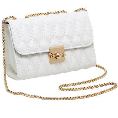 Schultertasche für Schulter PU PU Schulter Ausgehen Schulter Crossbody [Quikaboo] Damen, Crossbody, Tasche, Leder, Kette, Klein, Mini, Quadratisch, Tasche, Beutel,
