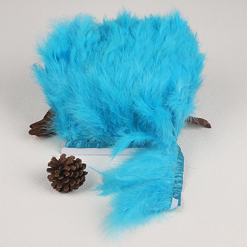 Turkey Fluff Cloth Edge Small Fluff Feather Diy Jewelry Accessories Dance Clothes Skirt Clothing Accessories