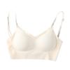 Big halter underwear, women's sling vest, gather without a trace, put on the bottom, anti-light tube top, beautiful back, sexy style