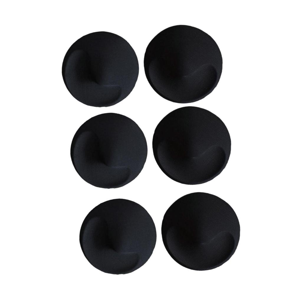 3 Pairs Bra Pads Inserts Breast for Sports Swimsuit Bikini Tops Women Split Round Cups