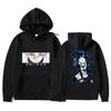 Nagi Seishiro Genius Blue Lock Anime tryckt hoodie Herr högkvalitativ avslappnad Sweatshirt Y2K