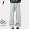 Fingercroxx IT Men's Straight-Leg Casual Trousers