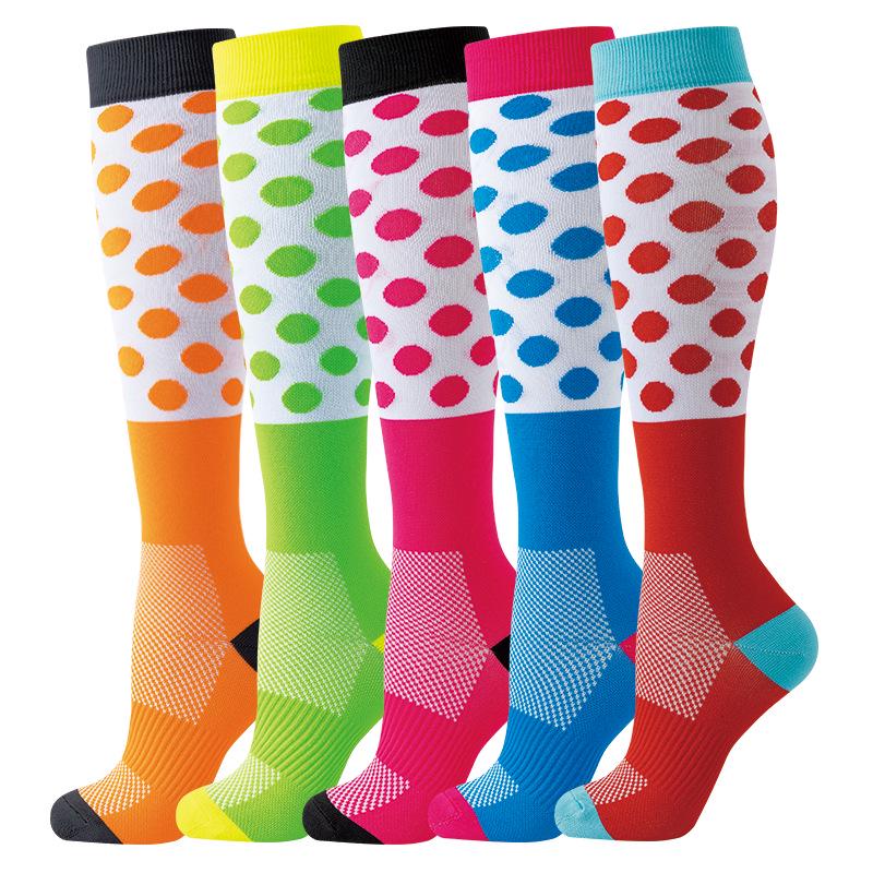 Cross-border Over-the-Knee Compression Yoga & Sport Socks Set