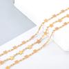 2 Meters Stainless Steel Golden Long Chain for DIY Women Bracelet Necklace Jewelry Findings Accessories Multi-Size Multi-Shape