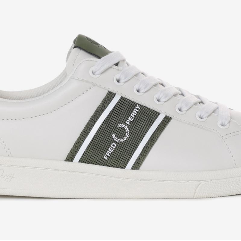 Fred Perry Webbing Leather Sneakers Sfpu2315305 254