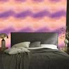 Watercolor Galaxy Wallpaper Coral and Purple for Living Room and Bedroom 50x1000