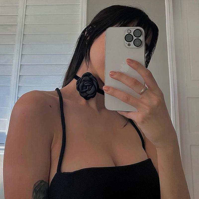 AltGoth Fairycore Sexy Midi Dress Women Streetwear Mall Gothic Backless Lace-up Halter High Waist Bodycon Dress Partywear Female