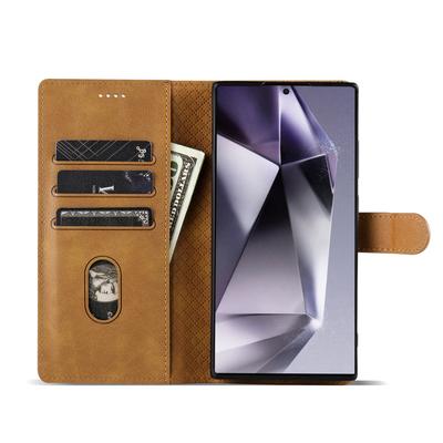 N.BEKUS CSJ-001 For Samsung Galaxy S25 Ultra Stand Case PU Leather Wallet Phone Cover