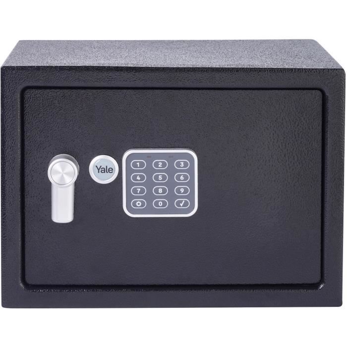 Yale - Coffre-fort électronique à code YSV/250/DB2 - 16,3 L - Documents et objets de valeur