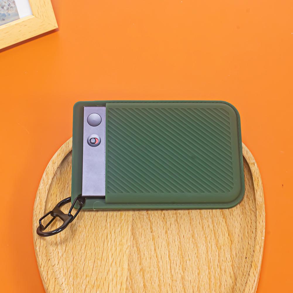 Étui Silicone Souple Pour PLAUD NotePin AI - Avec Lanière Cou, Protection Anti-chocs, Blanc