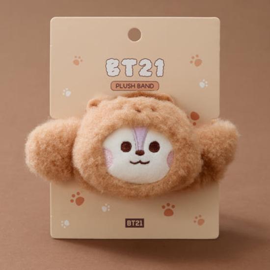 BT21 Dziecko Bardziej Puszysta Twarz Pluszowa Opaska