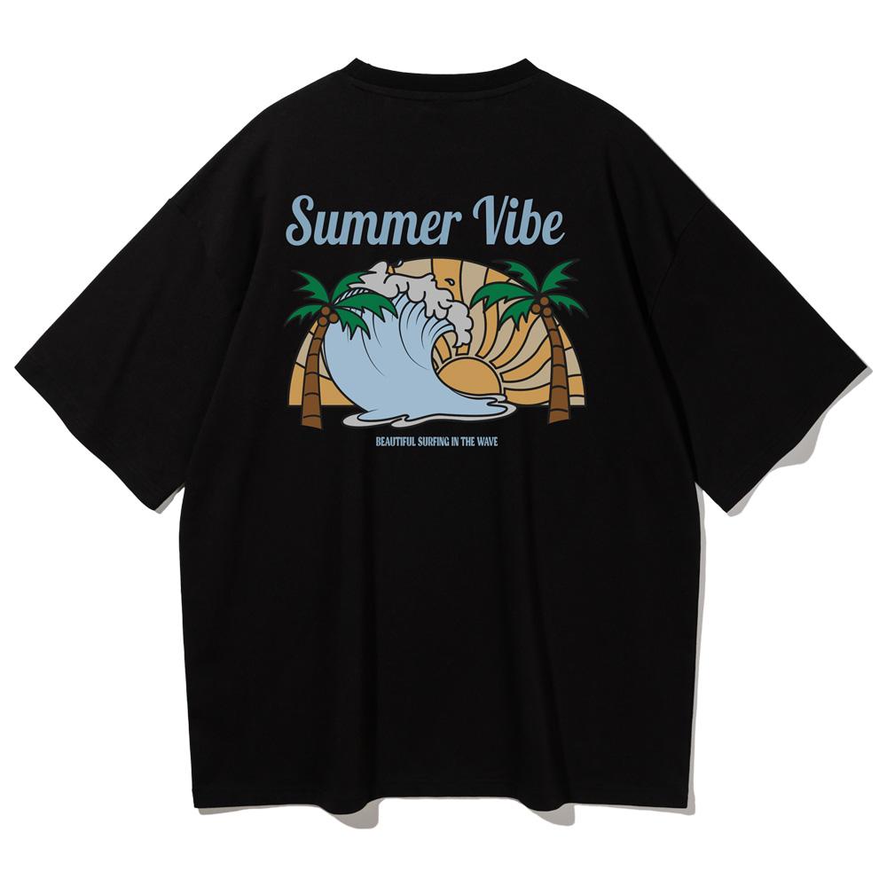 ALVINCLO Summer Vibe Oversized Short Sleeve T-Shirt Ast4519 (3 Colors)