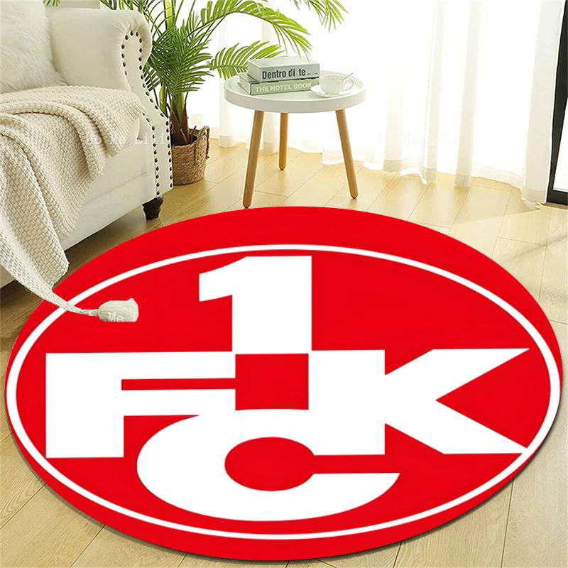 Personalized 1.FC Kaiserslautern Round Chair Office Rug - Perfect for Mat, Office Chair & More - Ideal Gift for Birthdays and Holidays