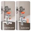 Imbot  Stainless Steel Cabinet Door Positioning Tool Kit Adjustable Jig for DIY Home Repairs and Installations