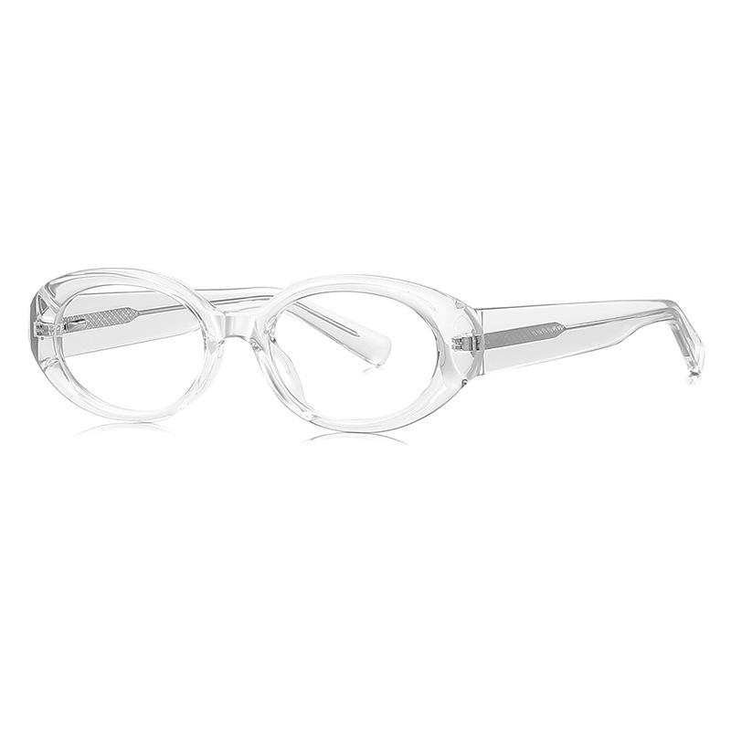 

Trendy Small Oval Reading Eyeglasses Male Female Ultralight Far Sight Glasses Thick Frames Stylish Presbyopia Prescriptions 0