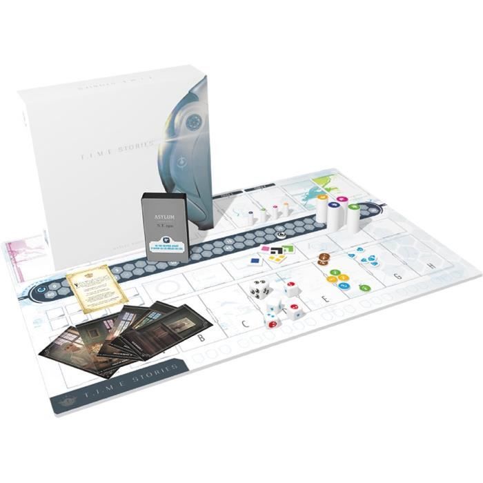 Time Stories - Asmodee - Jeu de société - Jeu de plateau - Jeu de stratégie - Jeu coopératif
