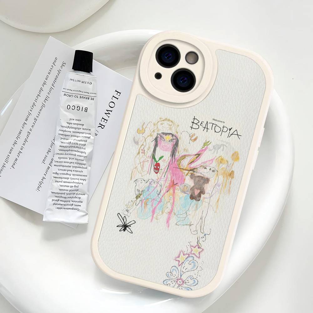 Singer B-BeabadoobeeS Phone Case For iPhone 16 15 14 13 12 11 Pro Max Plus Leather Soft Cover