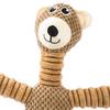 Teething Toy Puppies Animal Shape Soft Plush Chew Toy with Sound Maker Interactive Dog Toy Small Medium Dogs Puppy Play Toy