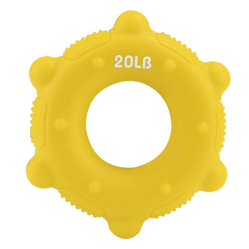 New Silicone Grip Ring O-shaped Size with Bumps for Acupressure Hand Exercise Stress Relief and Leisure