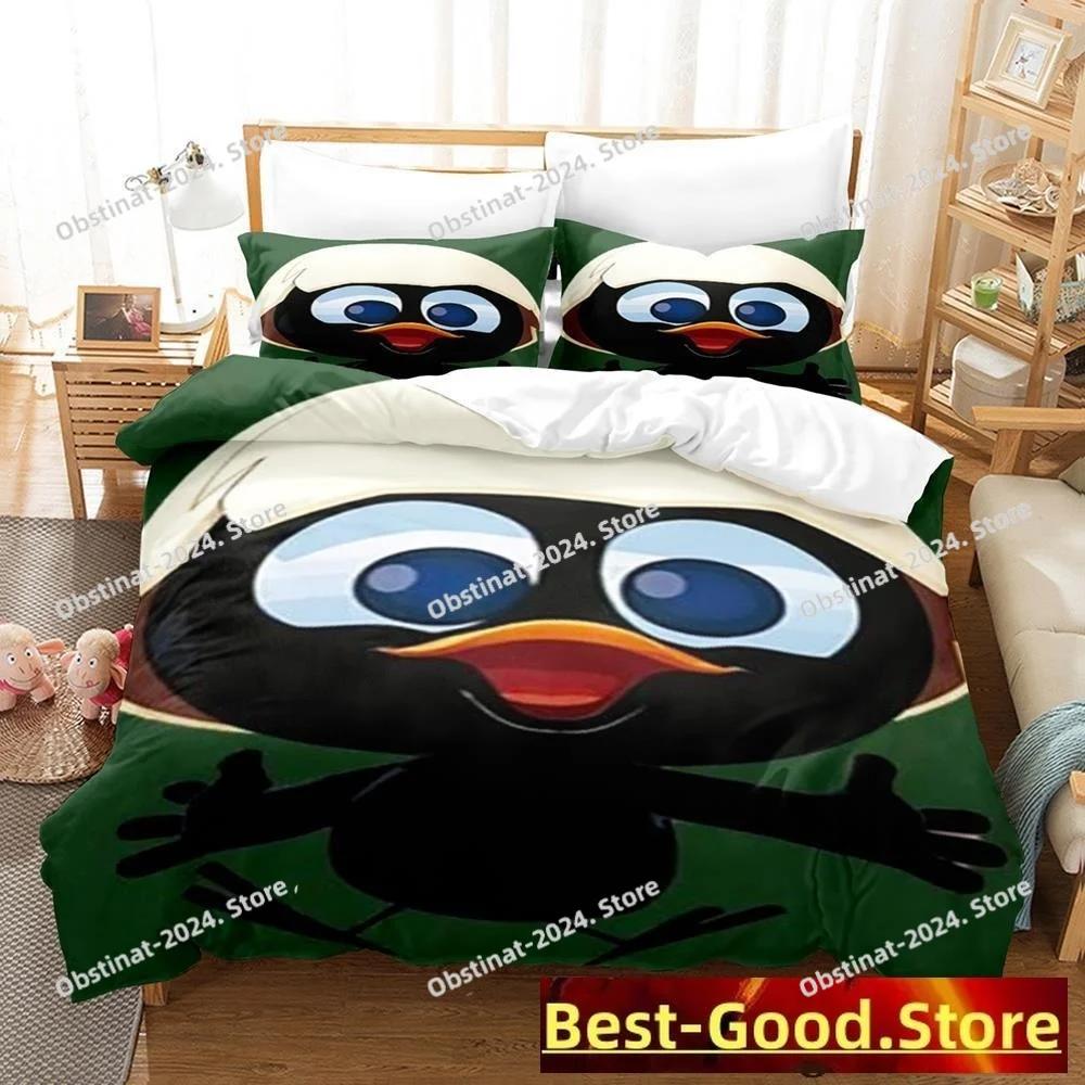 New Calimero Printed Bedding Set Single Twin Full Queen King Size Bed Set Aldult Kid Bedroom Duvetcover Sets 3d Anime Kawaii Bed