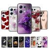Für Xiaomi Redmi Note 14s Hülle Note14s Blumen Handyhülle Weiche Schlanke TPU Silikon Leichte Hülle Für Xiaomi Redmi Note 14s