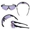 Sports Sunglasses STRIX STX MBK Made in Japan Normal Lens Matte Straight Gray [SWANS] D.A. DA-0018 Black/ULTRA