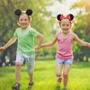 Mouse Ears Solid Bow Ears Headband for Birthday Party Supplies and Mouse Themed Costume Cosplay Decoration