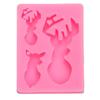 Skull Design Silicone Mold Fondant Decoration Mould Chocolate Cake DIY Tools