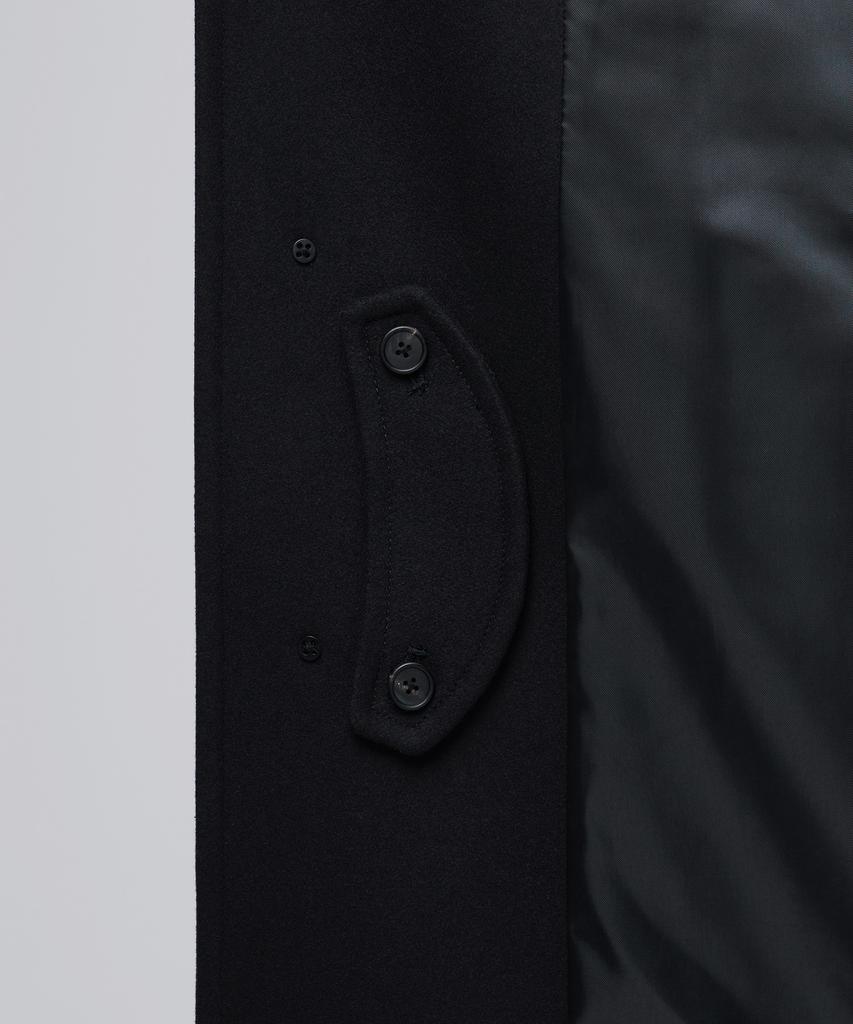 Musinsa Standard Mtr Oversized Balmacaan Coat [Black]