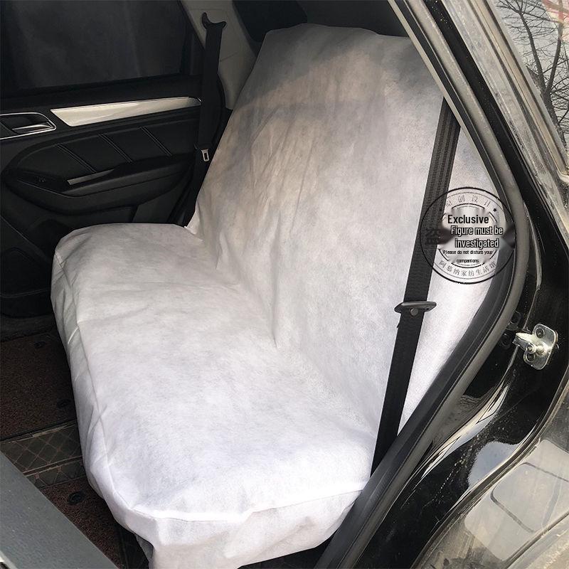 Kokusuz Non-Woven Tek Kullanımlık Araba Koltuğu Koruyucu - Leke Önleyici, Kir Önleyici, Çevre Dostu Minder Kılıfı Oto Tamiri İçin