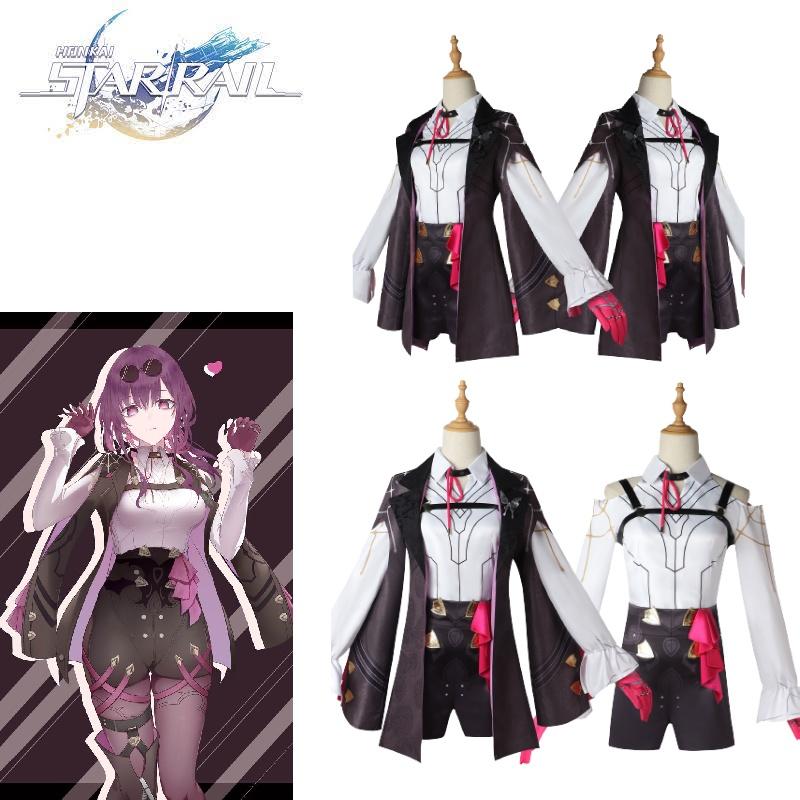 Honkai Star Rail Kafka Game Cosplay Costume Halloween Party Comic Con Up Dress