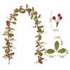 Artificial Foliage Spring Floral Garland DIY Plastic Garland Hanging Plants 180cm Flexible Artificial Flower Vines