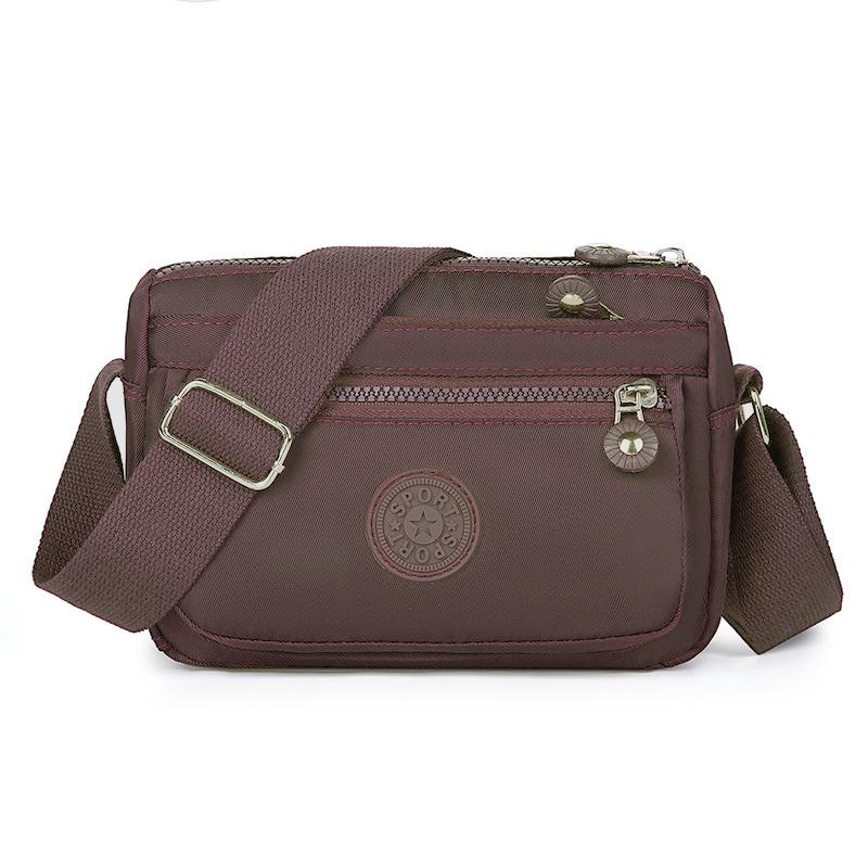 Многопринтованная сумка через плечо из ткани Оксфорд, многосекционная сумка, сумка для мобильного телефона, водоотталкивающая, универсальная женская сумка кроссбоди