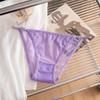 Sexy Lace Panties Transparent Mesh Triangle Women's Panties