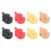 8Pcs Violin Practice Mute Rubber Portable Tourte Style Mutes Violins Ultra Practices Silencer