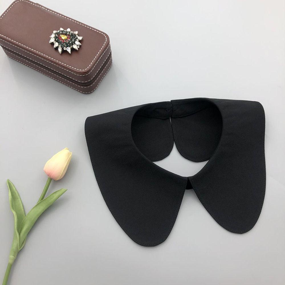 Cotton False Collar Versatile Detachable Collar Fashion Shirt Collar  for Women Girls