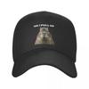 Punk Unisex Ok I Pull Up Capybara Baseball Cap Adult Adjustable Dad Hat Women Unisex Hip Hop Snapback Hats