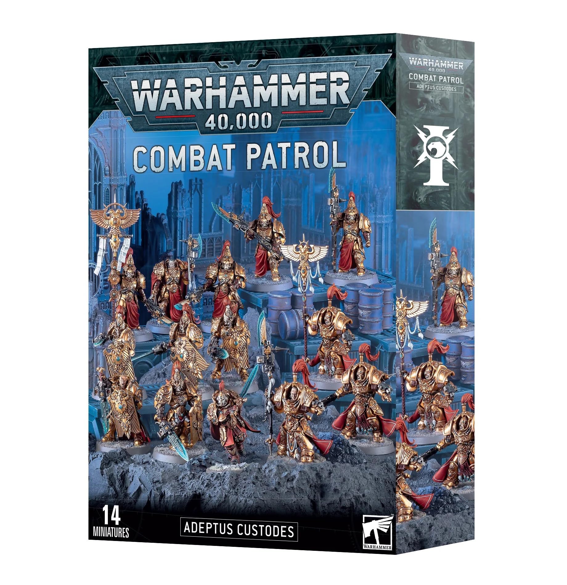 Warhammer Games Workshop 40,000 - Боевой Патруль: Адептус Кустодес (Издание 2024 г.)